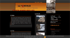 Desktop Screenshot of calescola.net