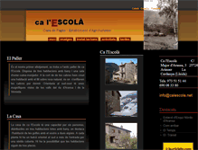 Tablet Screenshot of calescola.net